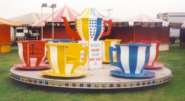 Merry go round style fairground attraction, very popular with younger children.