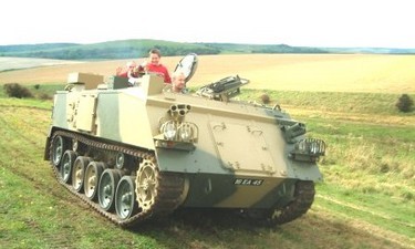 Armoured personnel carrier activities are the experience of a life time