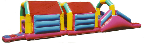 Bouncy Assault Course 12 feet wide by 50 feet long