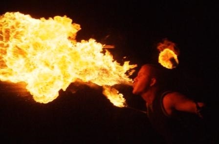Fire Eating Fire Juggling Fire Performer