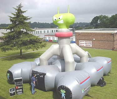 Inflatable Hangar 51 Laser Game System